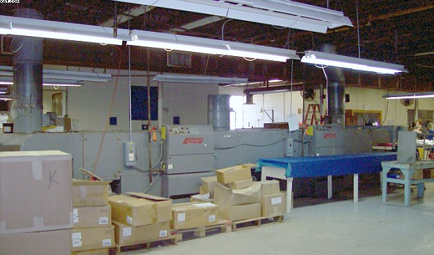 RAYPAUL Conveyor oven, gas fired,